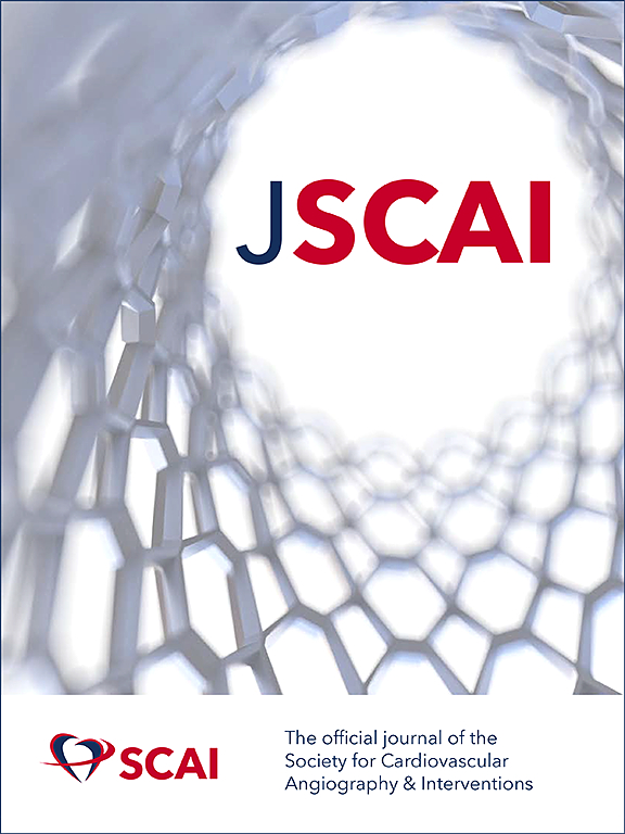 Go to journal home page - Journal of the Society for Cardiovascular Angiography & Interventions